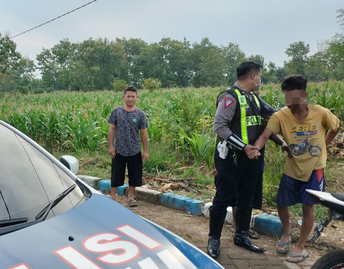 Beraksi Di Dua TKP, Pelaku Begal Payudara Di Semanding Berhasil Diringkus Petugas