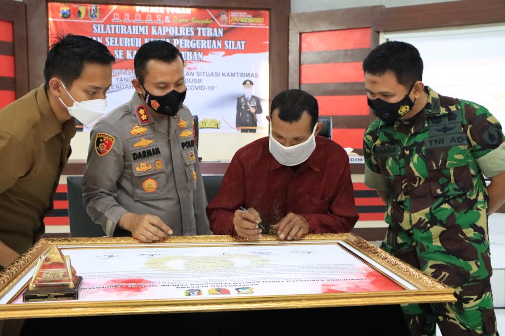 Deklarasi Damai Pengurus Perguruan Silat Se-Kabupaten